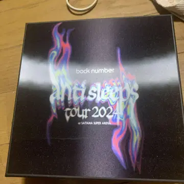 back number anti sleeps tour 2024