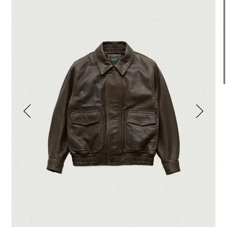 Smoothmood Tobacco Des pres Leather Jacket on Bunjang Global Site.