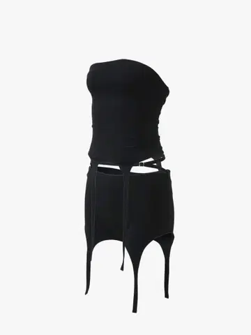 Theredthread S garter bare shorts set