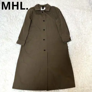 [새상품급] MHL. 최근 모델 2way 롱 원피스 트렌치코트