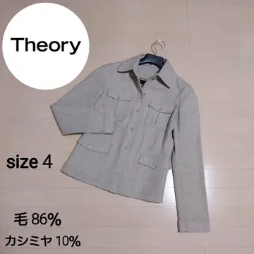 (미사용) theory 캐시미어 혼방 셔츠 자켓 일본제