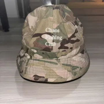 Chaos Fishing Club 카모플라쥬 버킷햇