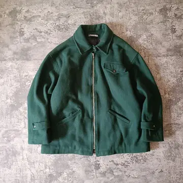 90s USA FURRINA 멜톤 블루종 충전솜
