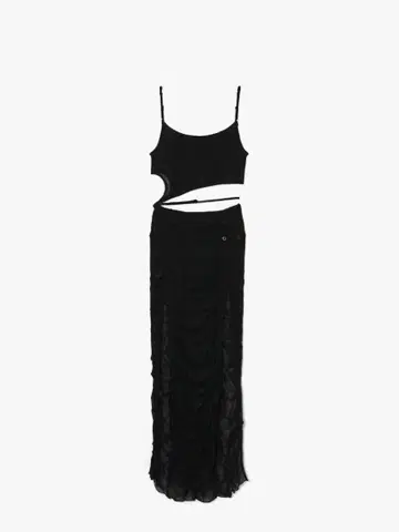 Theredthread S slit fit skirt petal