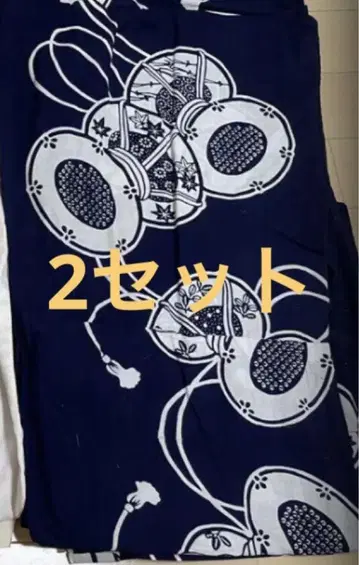 2세트 유카타 반폭 오비