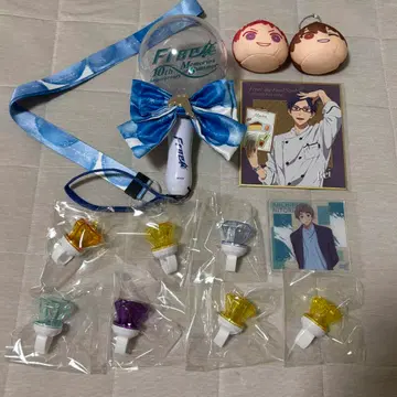 Free! 응원봉 나나세 하루카 반지 라이트 굿즈 묶음 판매