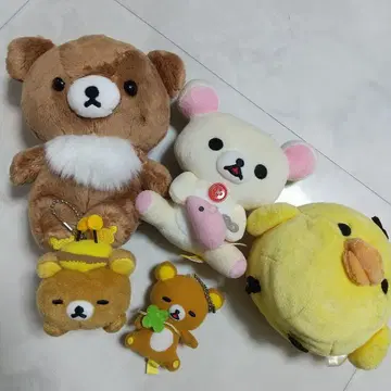 리락쿠마 코리락쿠마 봉제 인형 세트