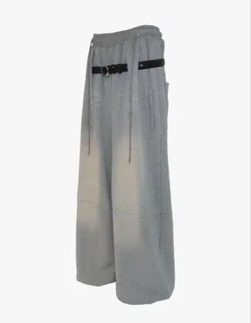 S blasted belt sweat pants