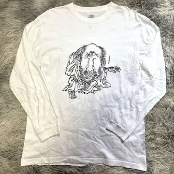 [ 레어 ] 술마시는 구락부 요괴 롱 슬리브 T셔츠 롱티 사이즈 L