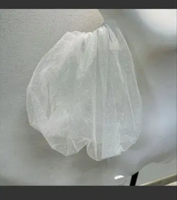 웨딩 탈부착 라메 퍼프 슬리브