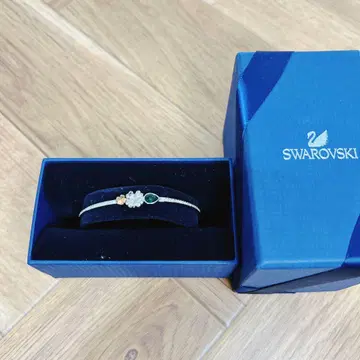 스와로브스키 Duo Clover 뱅글 미란다 커 SWAROVSKI