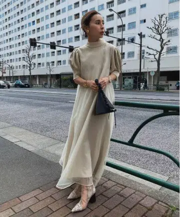 Ameri Vintage MINIMAL MACARON DRESS