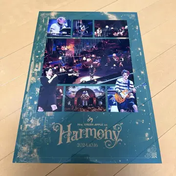 Mrs. GREEN APPLE 10 Harmony 클리어 포스터