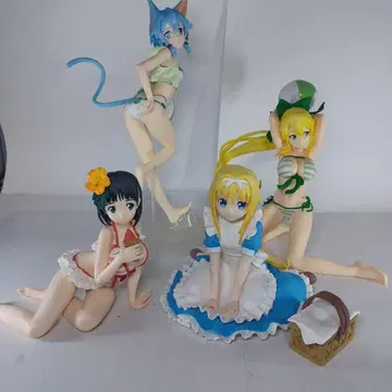 소드 아트 EXQ 직엽 리프 시논 앨리스 피규어