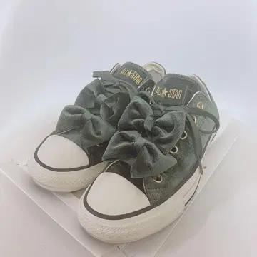 CONVERSE 올스타 V 리본즈 슬립 OX (카키)