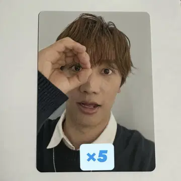 나니와단시 후지와라 죠이치로 트레이딩 카드 5장 세트