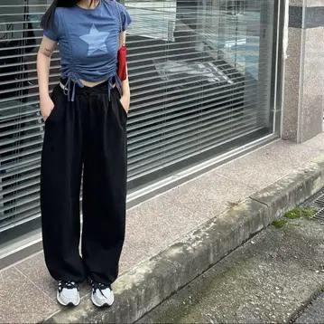 com9ure x banding swear pants