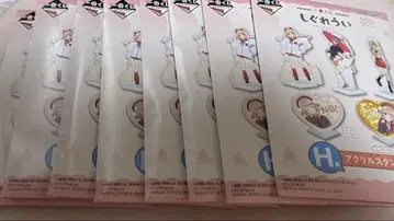 제일복권 미개봉 시구레 우이 아크릴 스탠드 8세트