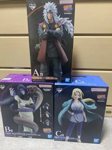 NARUTO 나루토 질풍전 제일복권 전설의 삼닌 피규어 3세트