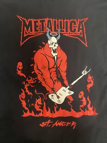 컨디션 최상 00s METALLICA St.Anger L 셔츠