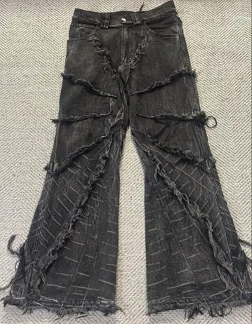cyvist 플레어 웨브드 데님 블랙