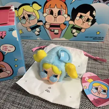 POPMART 크라이 베이비 파워퍼프 버블스 BUBBLES
