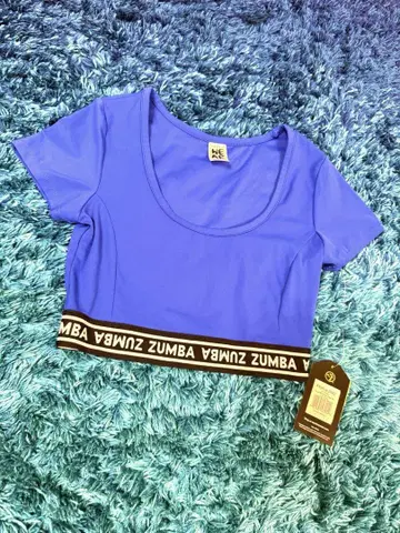 택 포함 새상품 ZUMBA 상의 XS