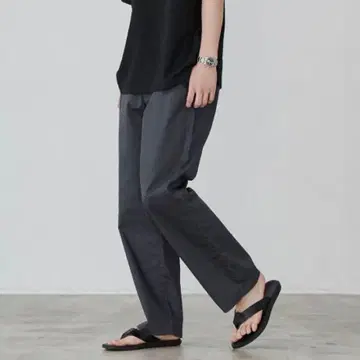 별주 Dickies 그레이 허리밴딩 팬츠