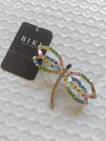 택 포함 BIKI 브로치 잠자리 이탈리아제