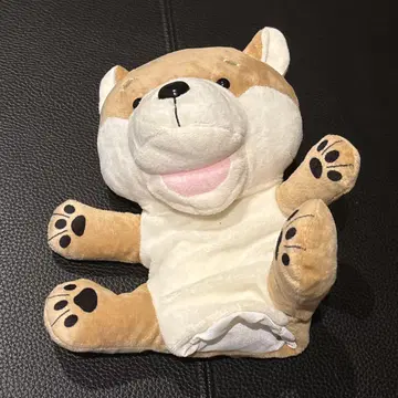 포시즌즈 데코 스타일 시바견 핸드 퍼펫 봉제 인형
