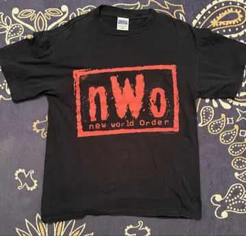 nWo 90s 빈티지 T셔츠