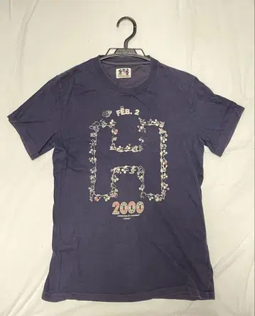 할리우드 런치 마켓 디즈니 T셔츠 2000년 네이비 사이즈 1