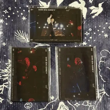 DIR EN GREY 영화 잔향의 혈맥 카오루 아크릴 마그넷 세트 자석