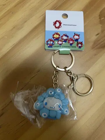 간사이 만박 미야쿠미야쿠 산리오 입체 마스코트 키링 시나몬 롤