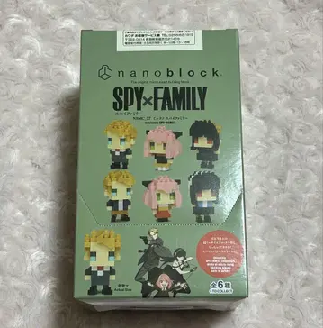 나노블록 미니나노 스파이 패밀리 컴프 1BOX 6개입 전 6종