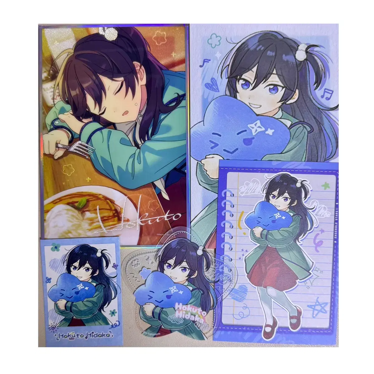 Ensemble Stars Hidaka Hokuto Doshin pop up clear card pola shikishi pre-order benefit