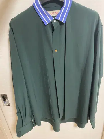 cullni 20SS-020 레이어드 클레릭 셔츠