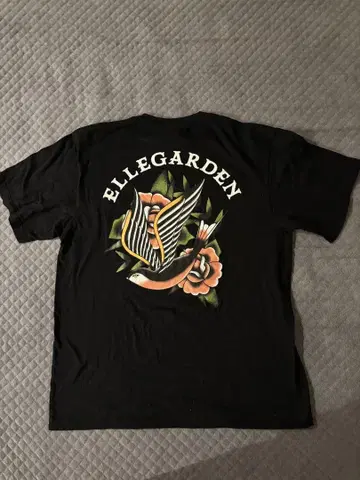 ELLEGARDEN 엘르가든 SWALLOW 티셔츠 블랙 XL 레어