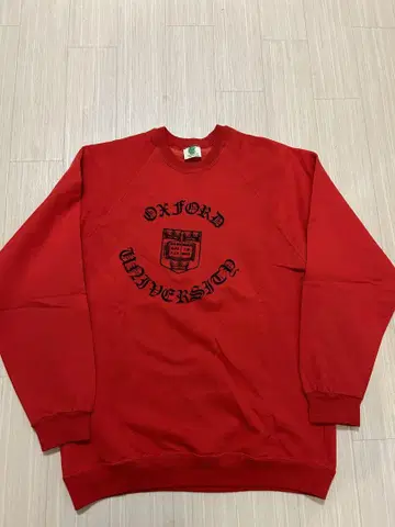 OXFORD UNIVERSITY 맨투맨 잉글랜드제 XL