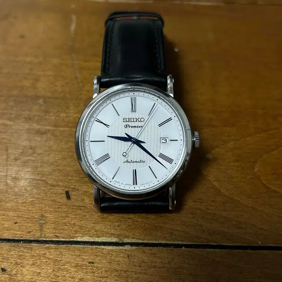 SEIKO 세이코 Seiko Premier Tailored Automatic SRPA17J1 on