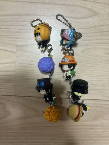 ONEPIECE 원피스 집게로 연결하는 마스코트 키링