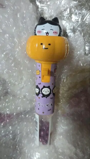 치이카와 (먼작귀) 검은 고양이 호박 스틱 할로윈 하치와레 미사용 새상품