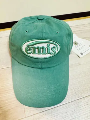 emis 야구 모자 그린 컬러 택 포함 새상품