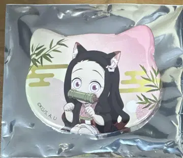 귀멸 난자타운 난자 특별 임무 고양이 캔뱃지 네즈코