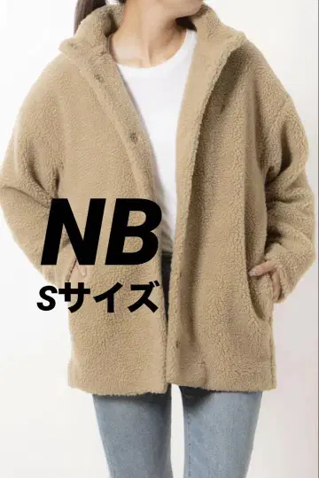 [ 새상품 ] 뉴발란스 플리스 자켓 S 사이즈 베이지 여성용