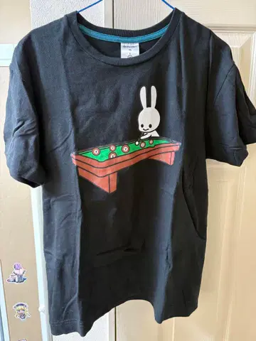 CUNE 온라인 스토어 7주년 당구 T셔츠 M 사이즈