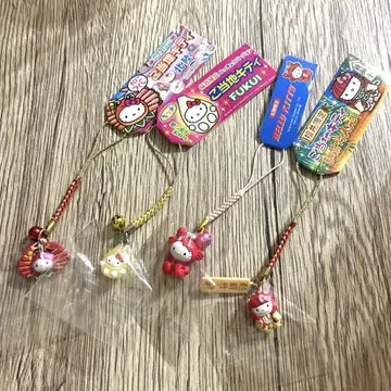 지역 한정 키티 호쿠리쿠 후쿠이 한정판 헬로키티 스트랩 끈