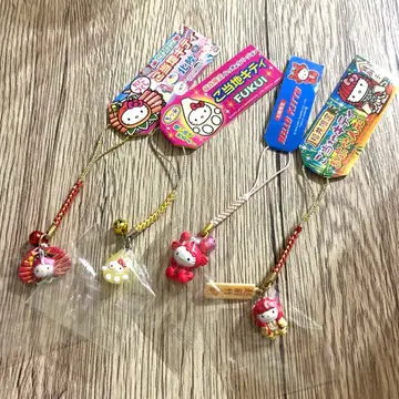 지역 한정 키티 호쿠리쿠 후쿠이 한정판 헬로키티 스트랩 끈