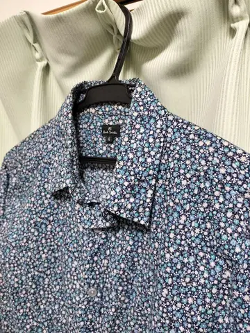 PS 폴 스미스 꽃무늬 셔츠 L 사이즈 긴팔 셔츠