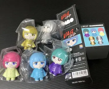 ano 아노짱 무도관 vag a gogo 피규어 5개 세트 박스 포함